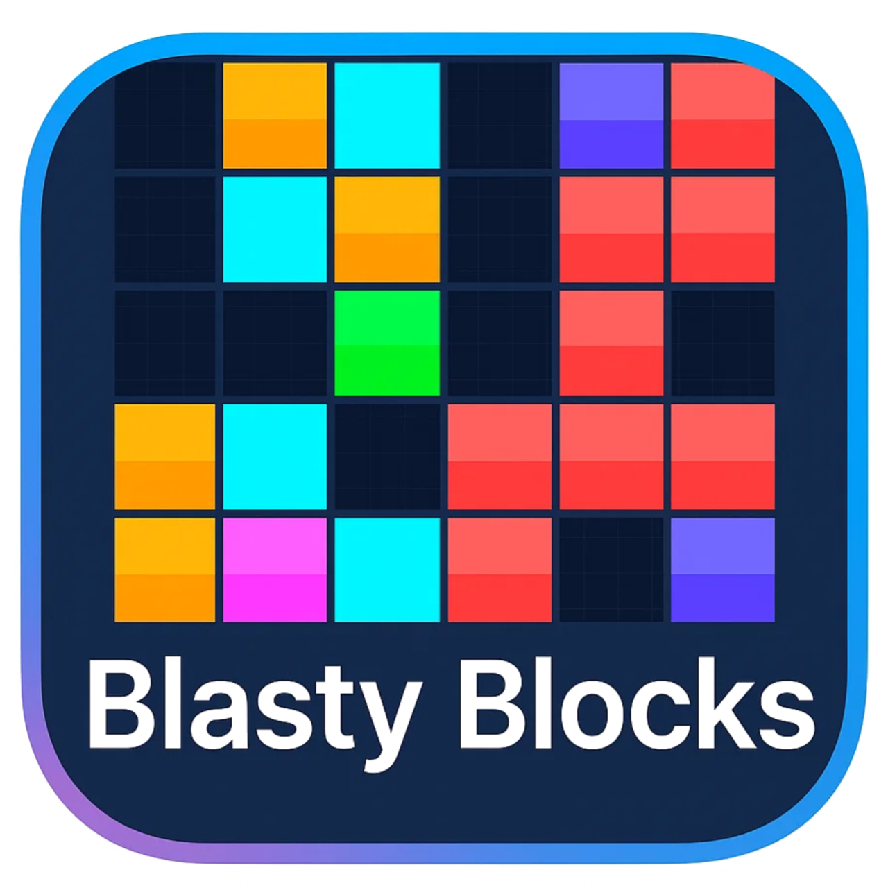 Blasty Blocks Logo
